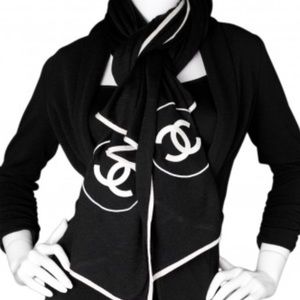 New sex-y CHANEL cashmere silk scarf wrap $1500
